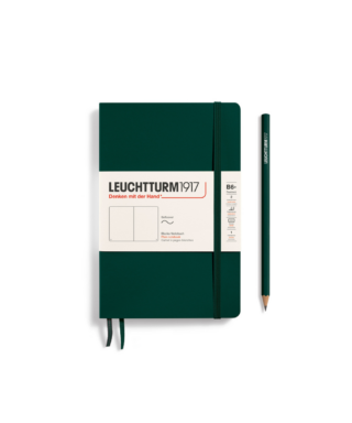 Piezīmju grāmata Forest Green, B6+, Softcover, tukšas, Leuchtturm1917