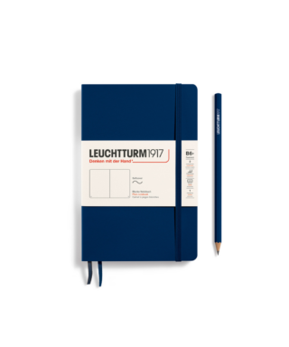 Piezīmju grāmata Navy, B6+, Softcover, tukšas, Leuchtturm1917