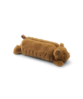Penālis Dalina Tiger Plush Pouch, Golden Caramel, Liewood