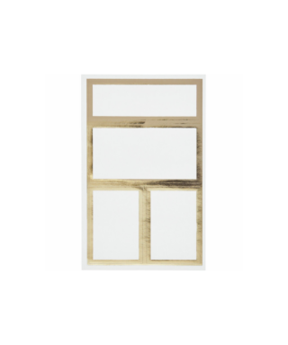 Uzlīmju komplekts Golden Frames, 4 loksnes