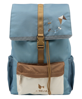 Mugursoma Solid Blue, Large Backpack, Fabelab