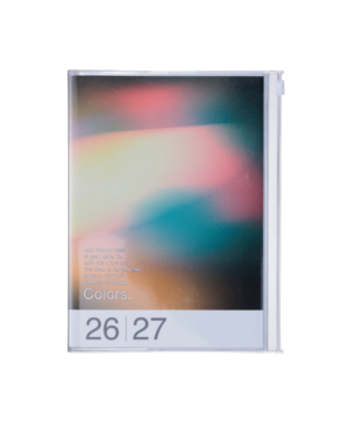 Akadēmiskais plānotājs A5, Gradient, 2026/2027, Weekly Vertical, Marks
