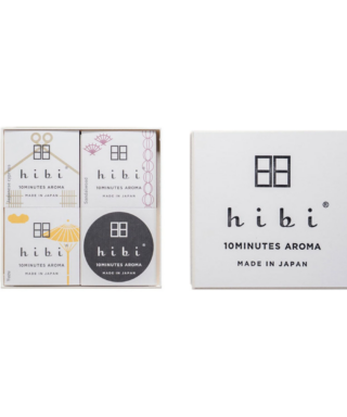 Aromātiskie vīraka kociņi Hibi, Japan scents, Gift box, 3 aromāti