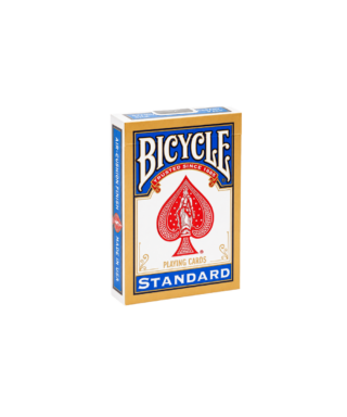Spēļu kāršu kava Rider Standard Poker, Golden Frame, Bicycle