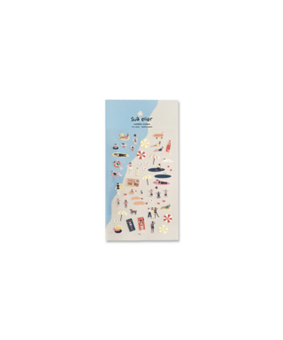 Mini uzlīmju komplekts Deco, Swim swim